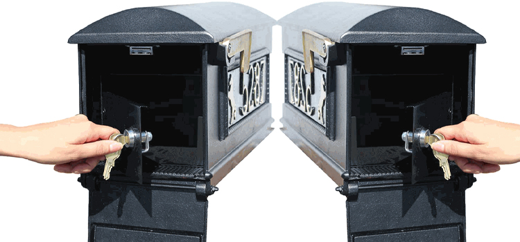 Eastvale Residential Mailboxes With Lock